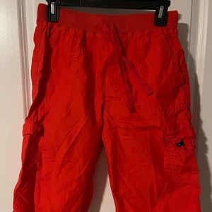 Orange Guess Cargo Shorts